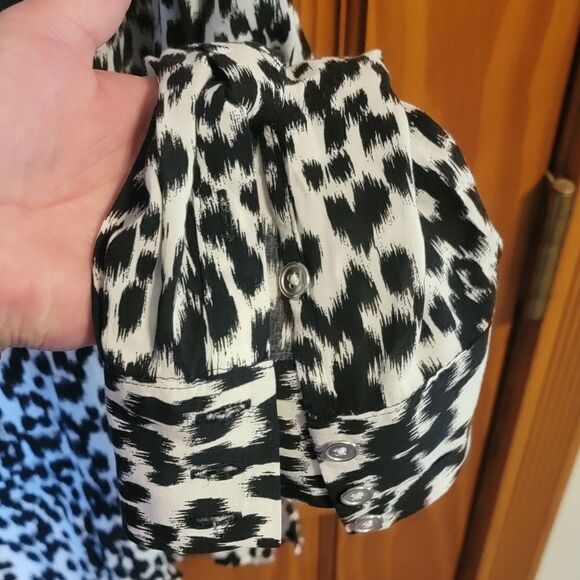 CATO Leopard Print Top EUC XL - Picture 4 of 4